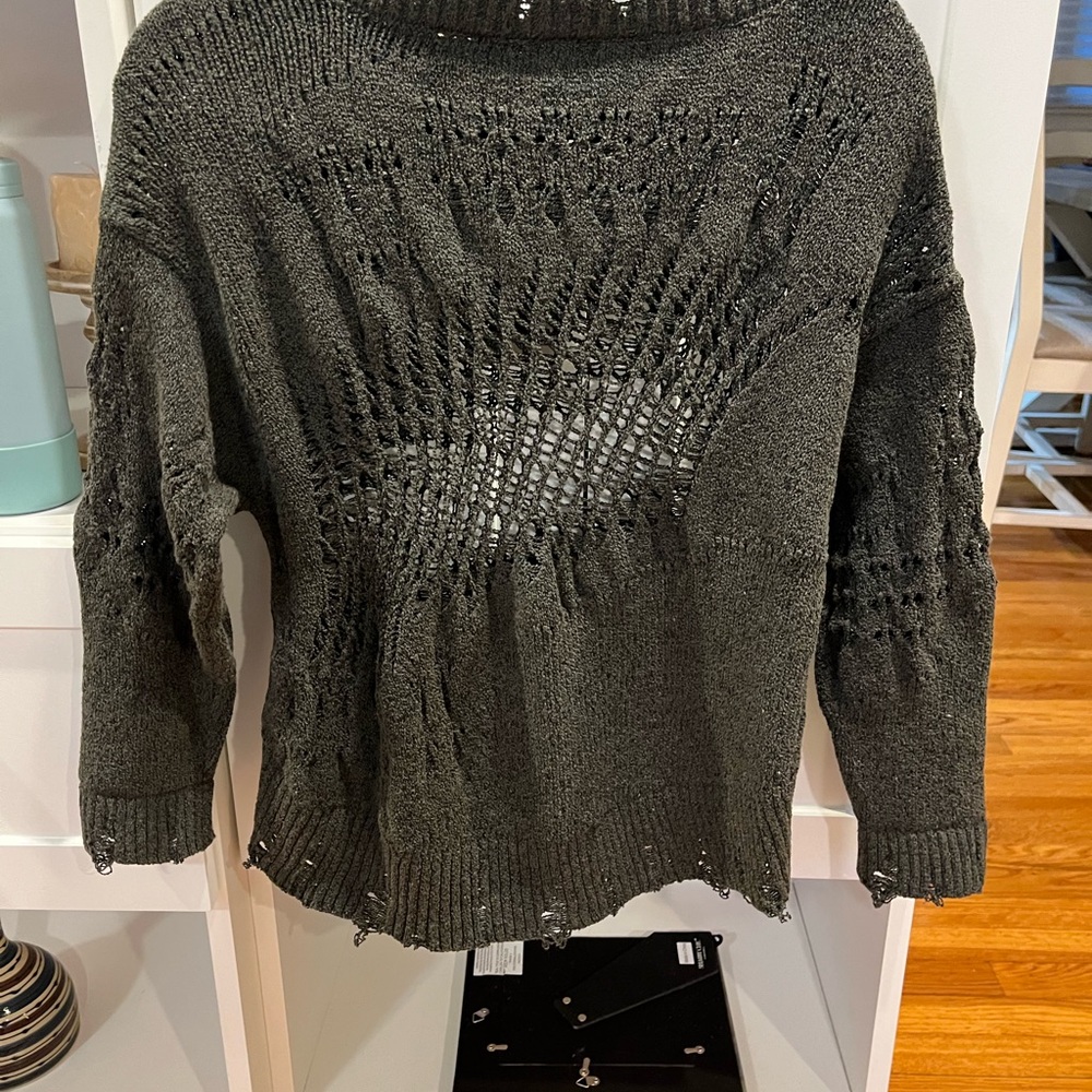 Zara Distressed Sweater